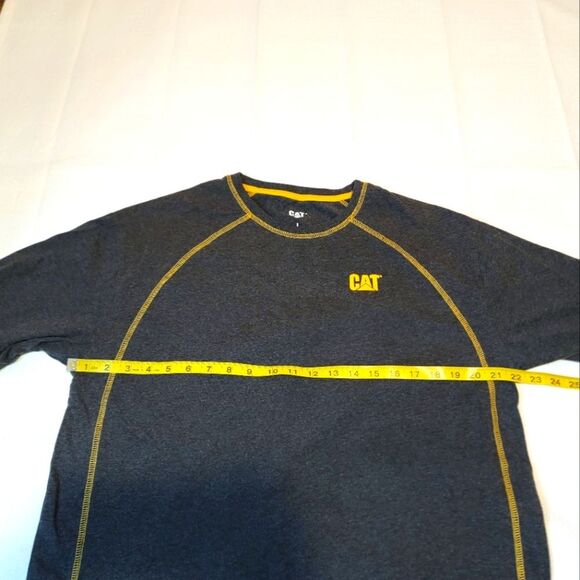 CAT Caterpillar Gray Large Tee - Picture 5 of 7
